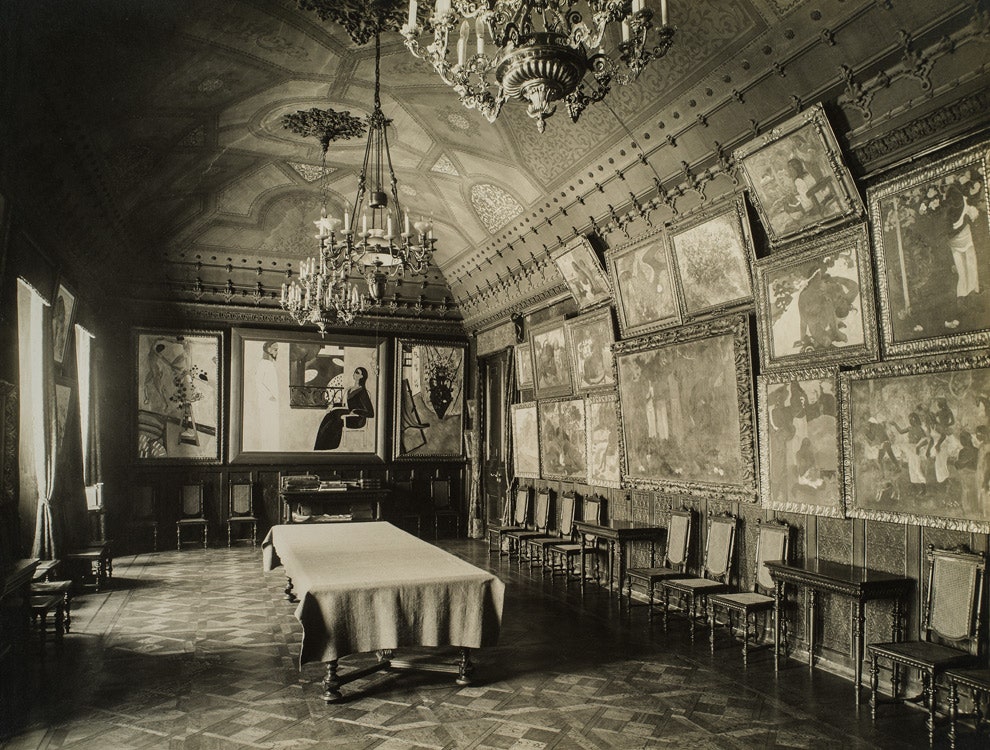 Зал Гогена в особняке С. И. Щукина 1913