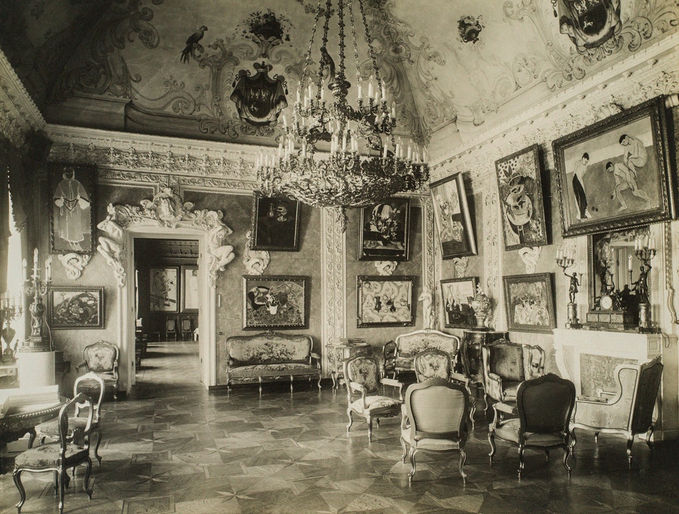 Зал Матисса в особняке С. И. Щукина 1913