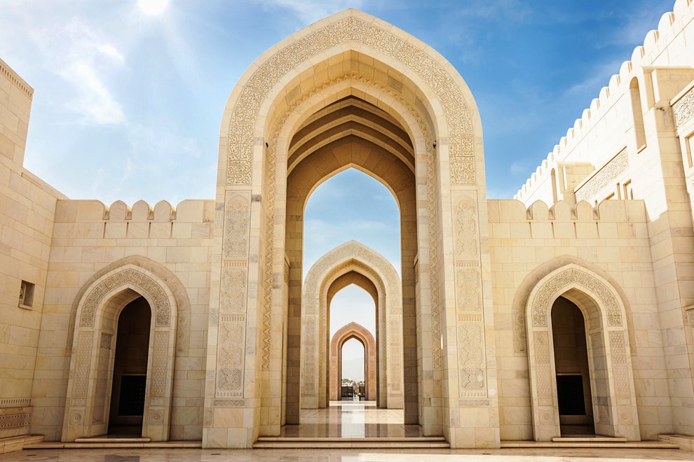 Мечеть султана Кабуса Маскат Оман