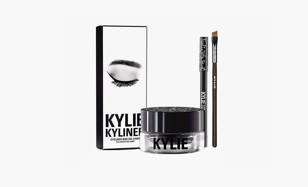 Kylie Cosmetics Black Gel Eyeliner Kit цена по запросу amazon.com