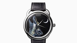 Часы с волком Hermès фото модели Arceau Awooooo