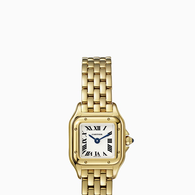 Крошечные и очень красивые &- новые часы Panthère de Cartier