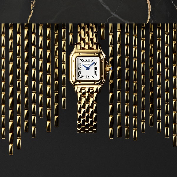 Крошечные и очень красивые &- новые часы Panthère de Cartier