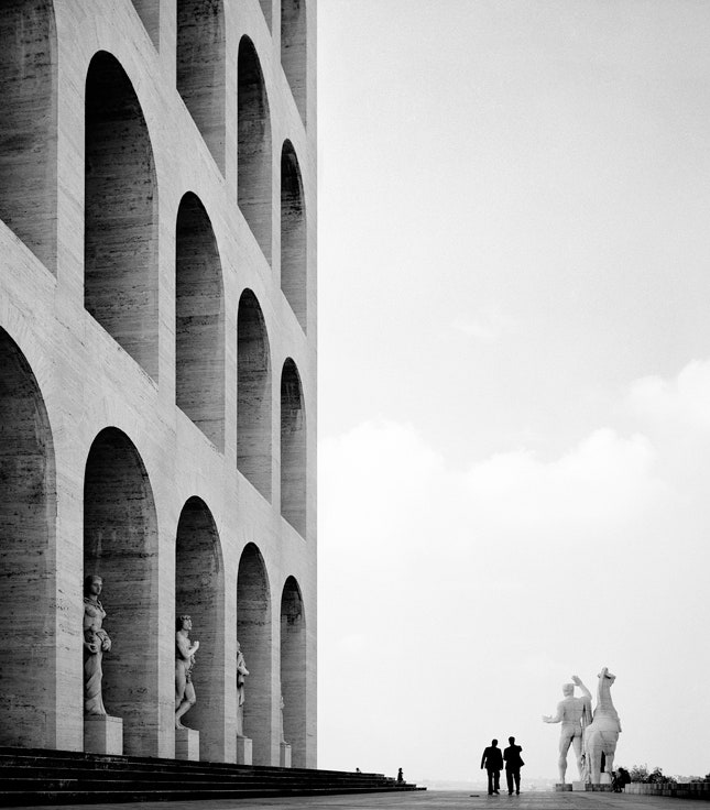 Элио Чиол. Квартал всемирной выставки Рим. 1955