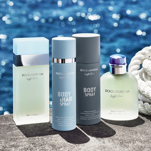 Dolce & Gabbana выпустили спреи для тела с ароматом Light Blue