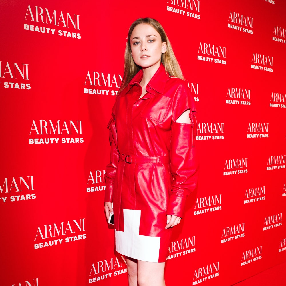 Гости вечеринки Armani Beauty Stars в кинотеатре «Москва»