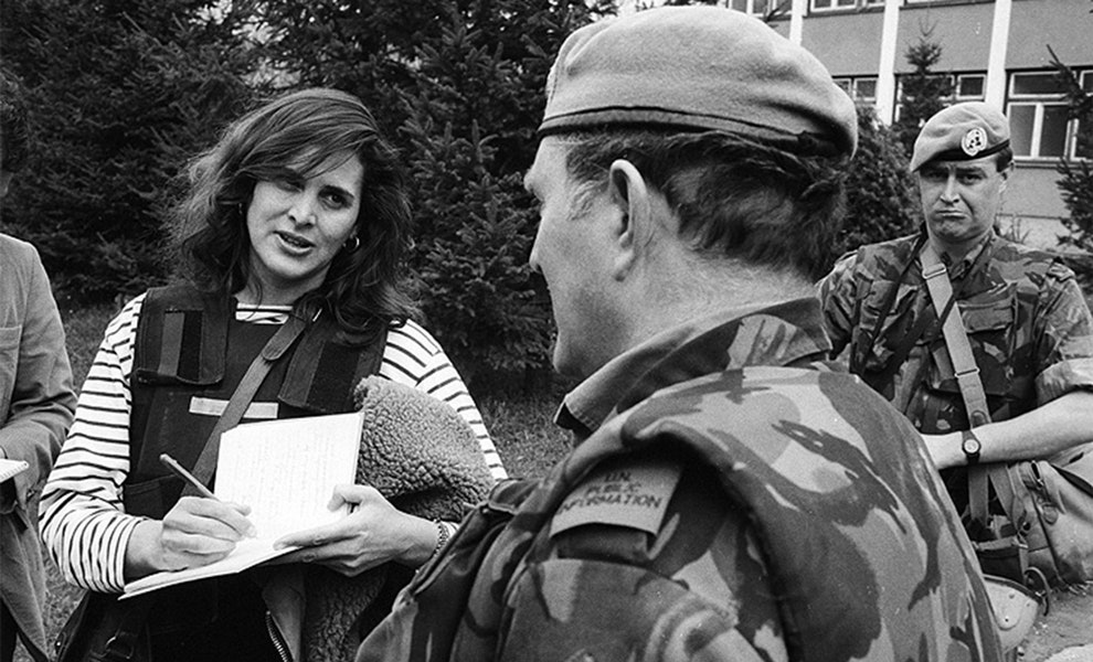 Джанин ди Джованни в Боснии 1993