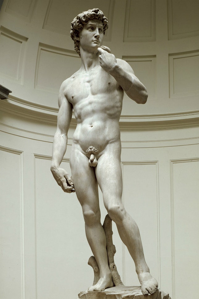 «Давид» Микеланджело Буонарроти Академия изящных искусств Флоренции