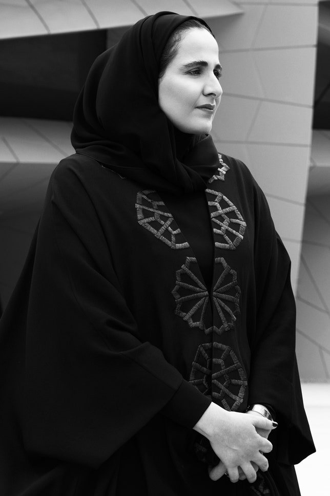 Шейха АльМаясса фото и интервью об искусстве и культуре Катара