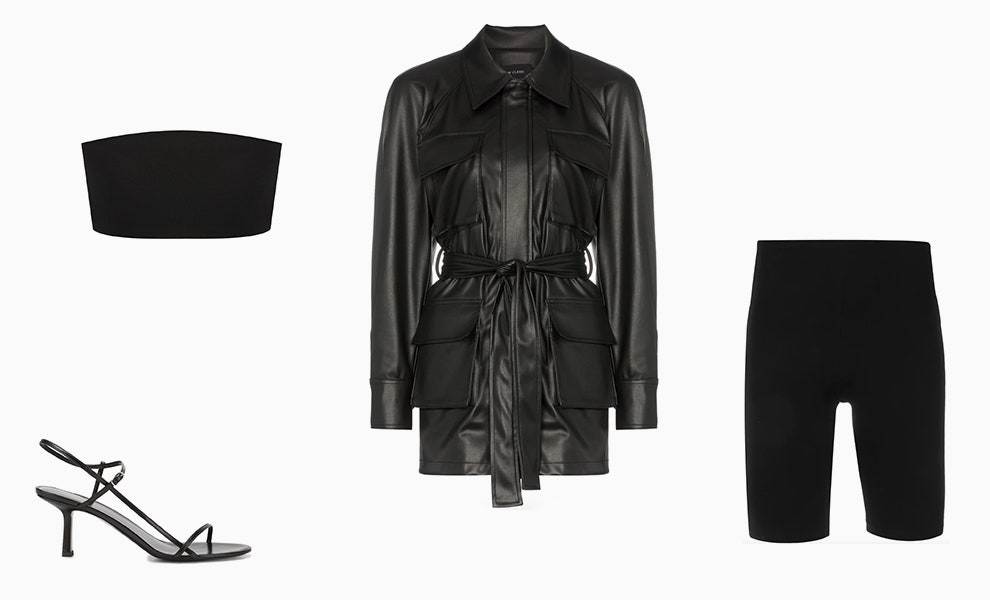 Топ Dries Van Noten 22100 рублей tsum.ru босоножки The Row 51500 рублей tsum.ru жакет Low Classic 27869 рублей...