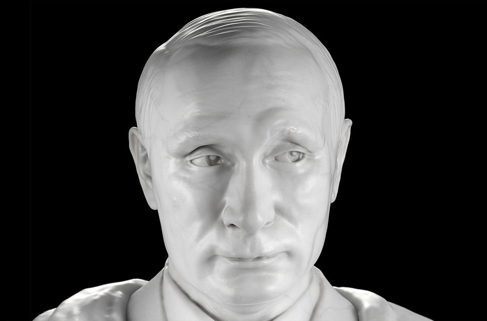 Владимир Путин в скульптуре Себастьяна Эрразуриза