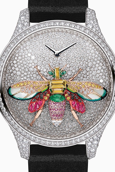 Узоры и пчелы великолепные часовые новинки Dior