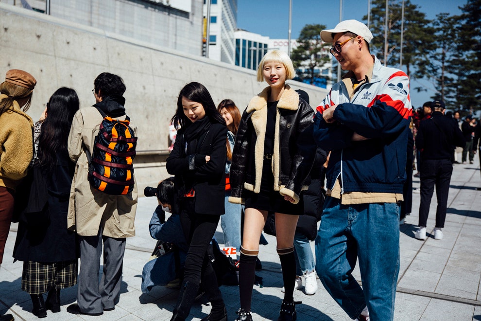 Streetstyle на Неделе моды в Сеуле