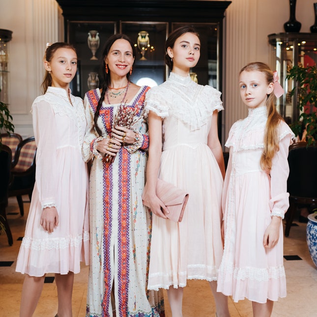 Гости торжественного чаепития журнала Tatler в Москве