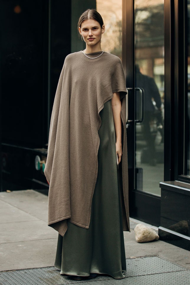 Гидре Дукаускайте в Deveaux на Неделе моды в НьюЙорке 2019. Фото Jonathan Daniel Pryce