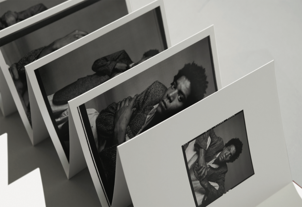 ЖанМишель Баския фото художника в книге «Портрет» Ричарда Кормана