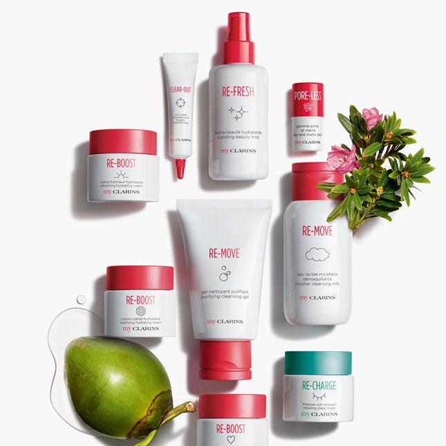 Clarins выпустили линию косметики для молодой кожи