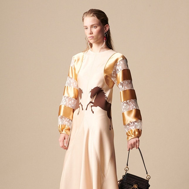 Вещь дня: платье Chloé с лошадками