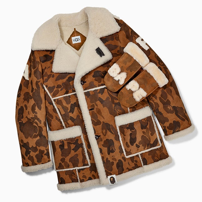 Ugg и Bape создали уютную коллекцию