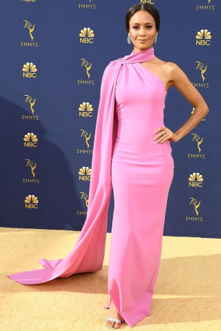 Тэнди Ньютон вnbspBrandon Maxwell наnbspцеремонии премии Emmy 2018.