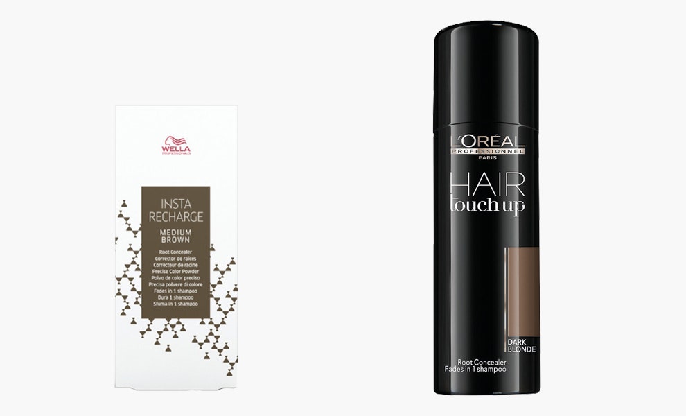 Wella Professionals Insta Recharge Root Concealer 1510 рублей wellashop.ru L'Oral Professionnel Hair Touch Up Brown 1004...