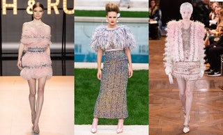 Ralph  Russo Chanel Balmain Couture весналето 2019.