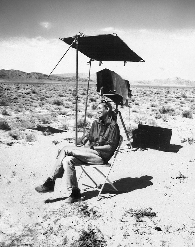 Тонн Гудман на снимке Питера Линдберга. Невада 1995