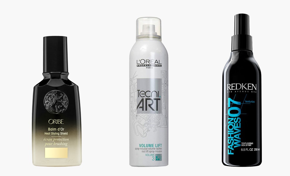 Oribe Balm d'Or Heat Styling Sheild 4250 рублей tsum.ru LOral Professionnel Tecni.Art Volume Lift Spray Mousse 882 рубля...