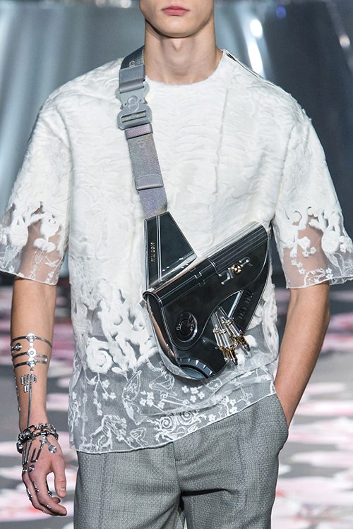 Модные сумки 2019 фото мужской коллекции Dior  смотреть
