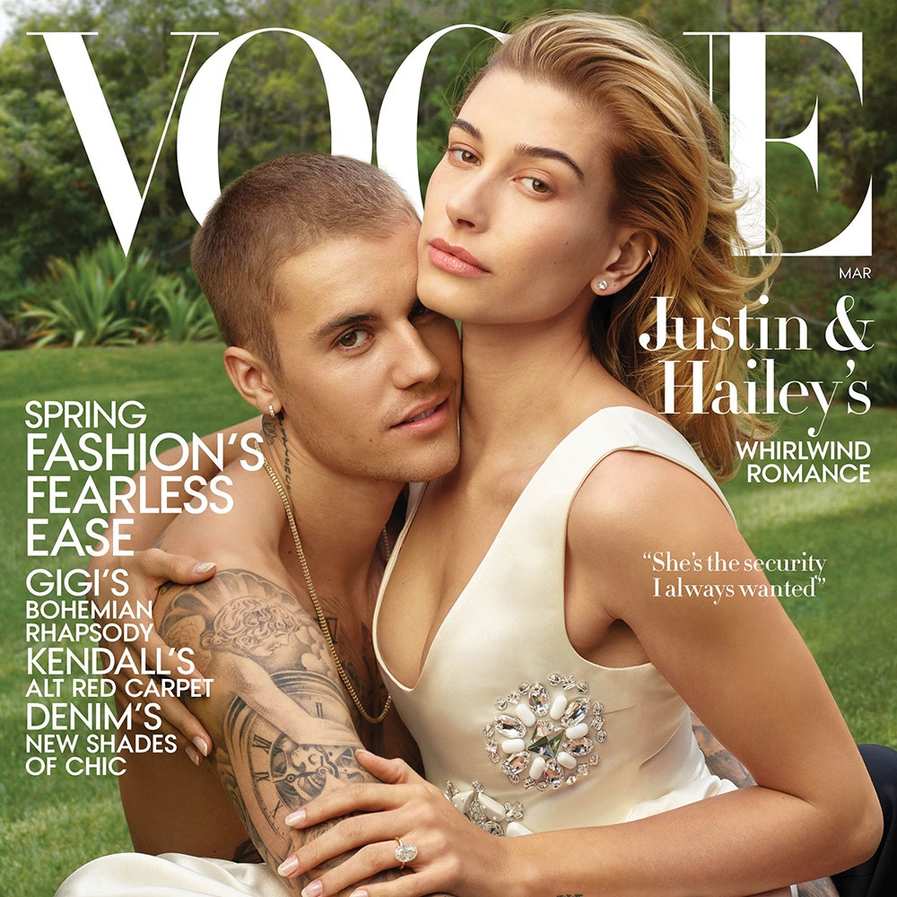 Джастин и Хейли Бибер &- любимая модная парочка Vogue