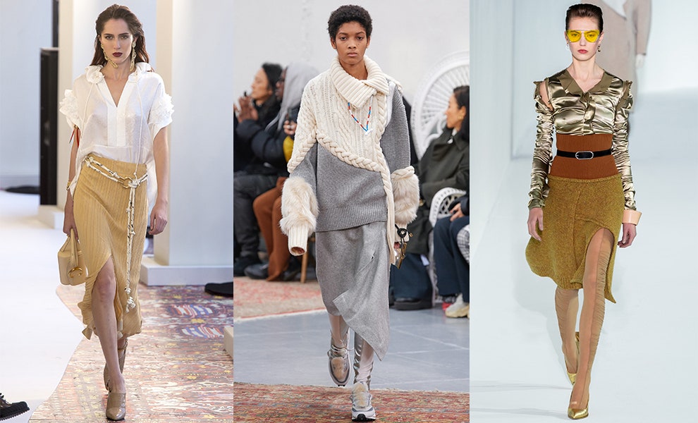 Chlo весналето 2019 Sacai Acne Studios осеньзима 2019