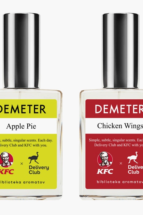 Demeter и KFC ароматы с запахом яблочного пирога и жареной курицы