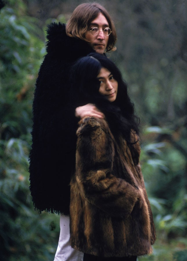 Йоко Оно и Джон Леннон 1968