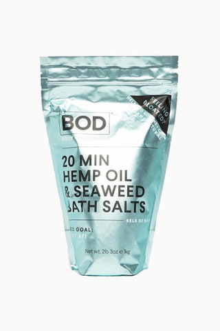 Соль дляnbspванны сnbspморскими водорослями иnbspконопляным маслом BOD 690nbspрублей asos.com.