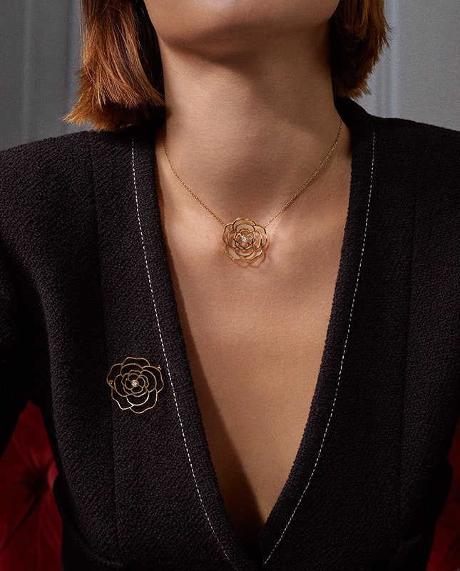 Модные украшения  фото новой коллекции Camlia 2019 от Chanel