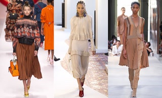 Fendi Chloé Burberry весналето 2019.