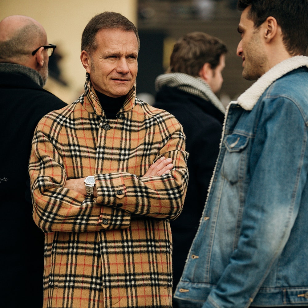 Burberry uomo vogue cheap