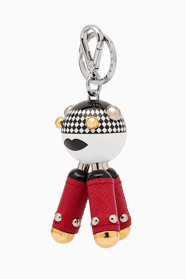 Аксессуары Prada x 2X4 брелоки Pradamalia на фото