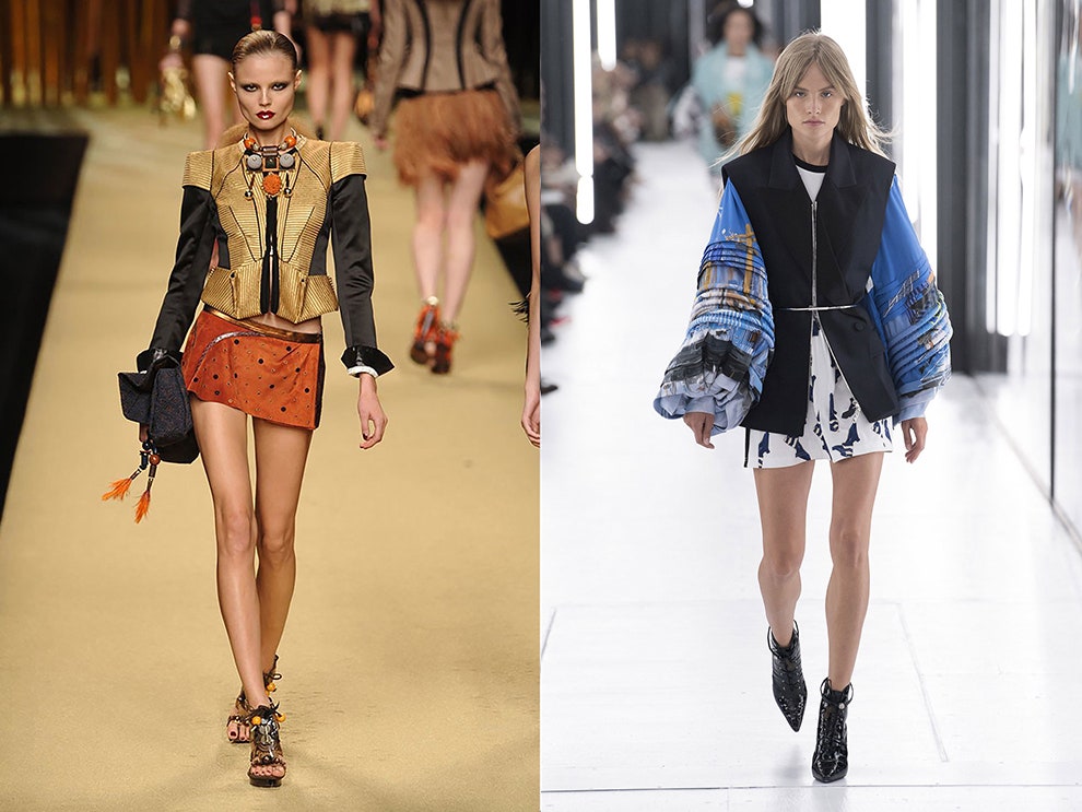 Louis Vuitton весналето 2009 и весналето 2019