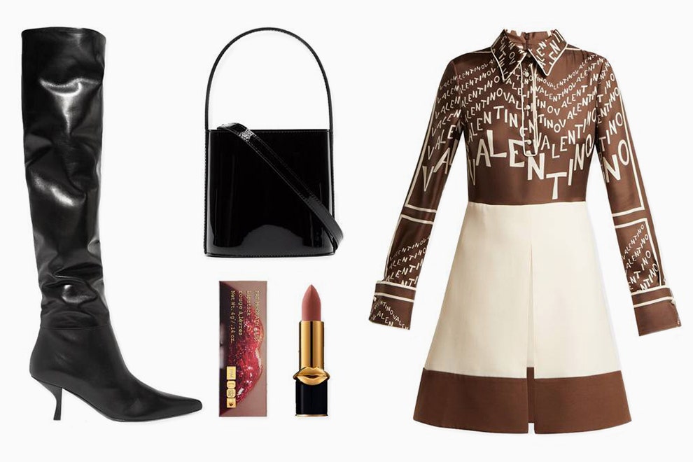 Сапоги The Row 133875 рублей netaporter.com сумка Staud 26350 рублей farfetch.com губная помада Pat Mcgrath 2635 рублей...