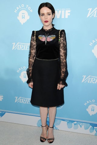 В платье Gucci наnbspвечеринке передnbspпремией «Эмми» вnbspЗападном Голливуде 2017.
