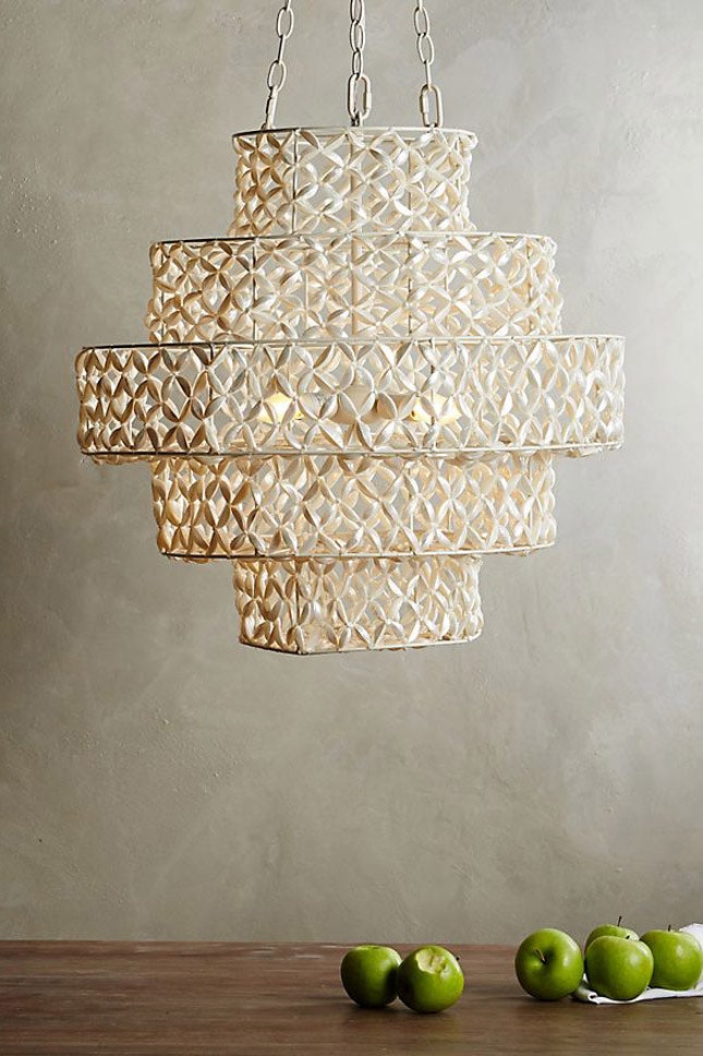 Люстра 748 долларов anthropologie.com