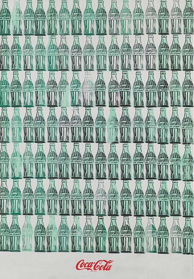 Green CocaCola Bottles 1962 The Andy Warhol Foundation