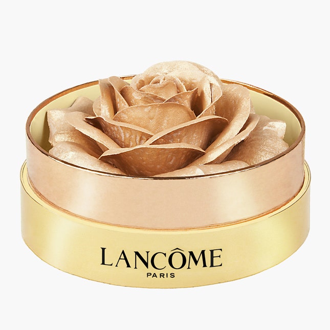 Золотистый хайлайтер Lancôme в виде розы