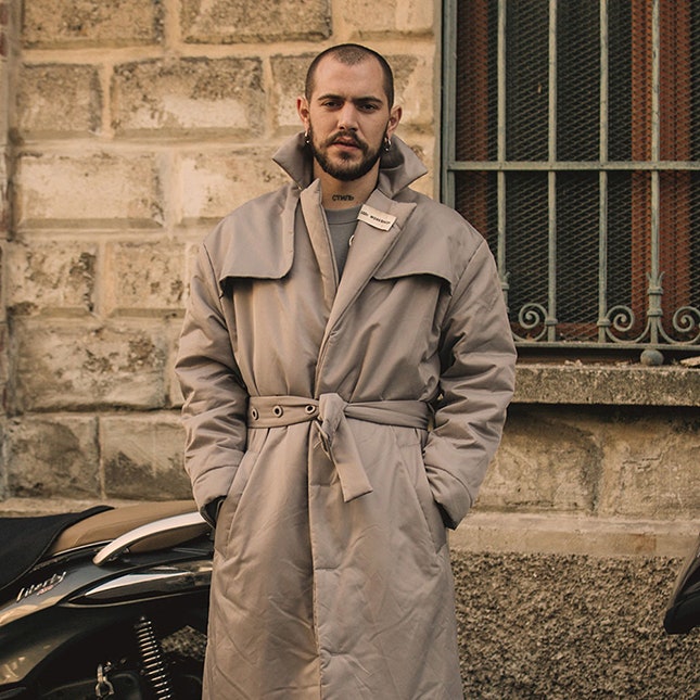 Streetstyle на Неделе мужской моды в Милане