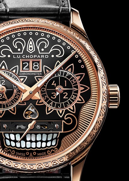 Часы Chopard ко Дню мертвых фото модели Spirit of La Santa Muerte