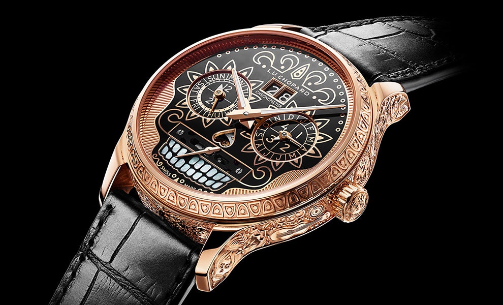 Часы Chopard ко Дню мертвых фото модели Spirit of La Santa Muerte