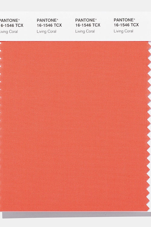 Цвет 2019 года - коралловый по версии Института цвета Pantone