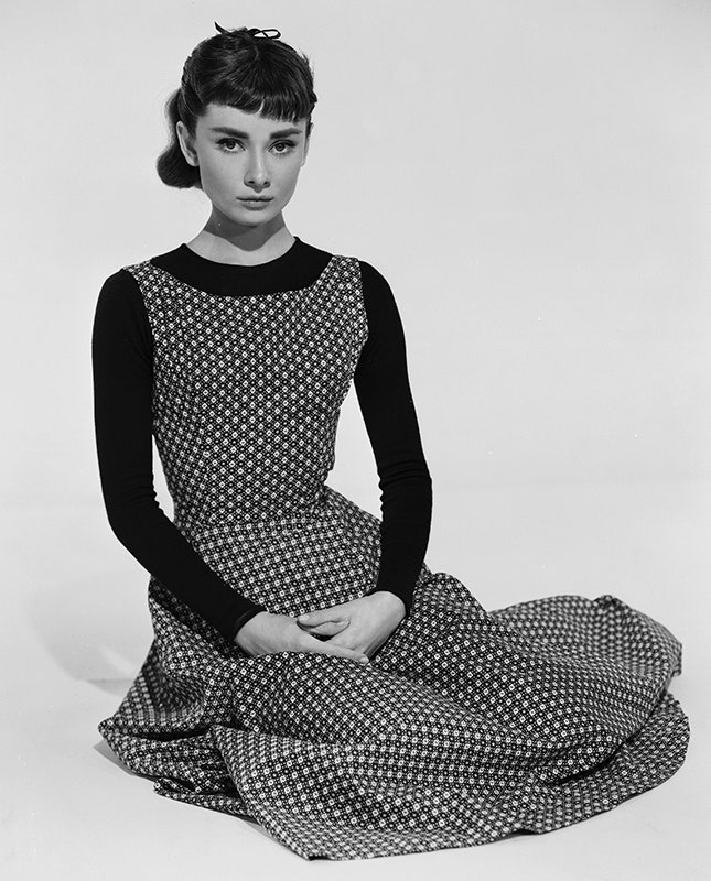 Одри Хепберн 1956