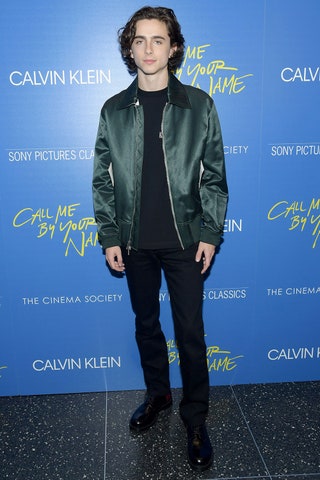 В Calvin Klien наnbspпремьере фильма «Зови меня своим именем» вnbspНьюЙорке 2017